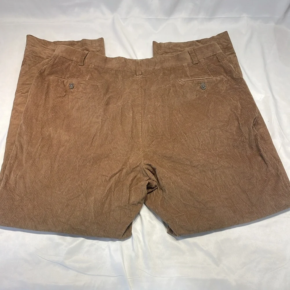 Saks Fifth Avenue Corduroy Pants 40R Luxury 90s Old‎ Money Office Corporate